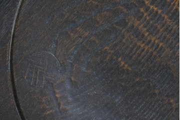 中古　美品　高級品　飛騨産業　PROVINCIAL(プロヴィンシャル)　キツツキ　スモーカーズボウダイニングチェア2脚セット　セット定価約47万円　(R-087536)