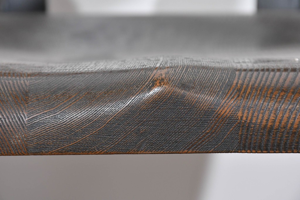 中古　美品　高級品　飛騨産業　PROVINCIAL(プロヴィンシャル)　キツツキ　スモーカーズボウダイニングチェア2脚セット　セット定価約47万円　(R-087536)