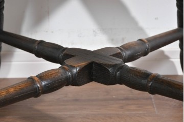 中古　美品　高級品　飛騨産業　PROVINCIAL(プロヴィンシャル)　キツツキ　スモーカーズボウダイニングチェア2脚セット　セット定価約47万円　(R-087536)