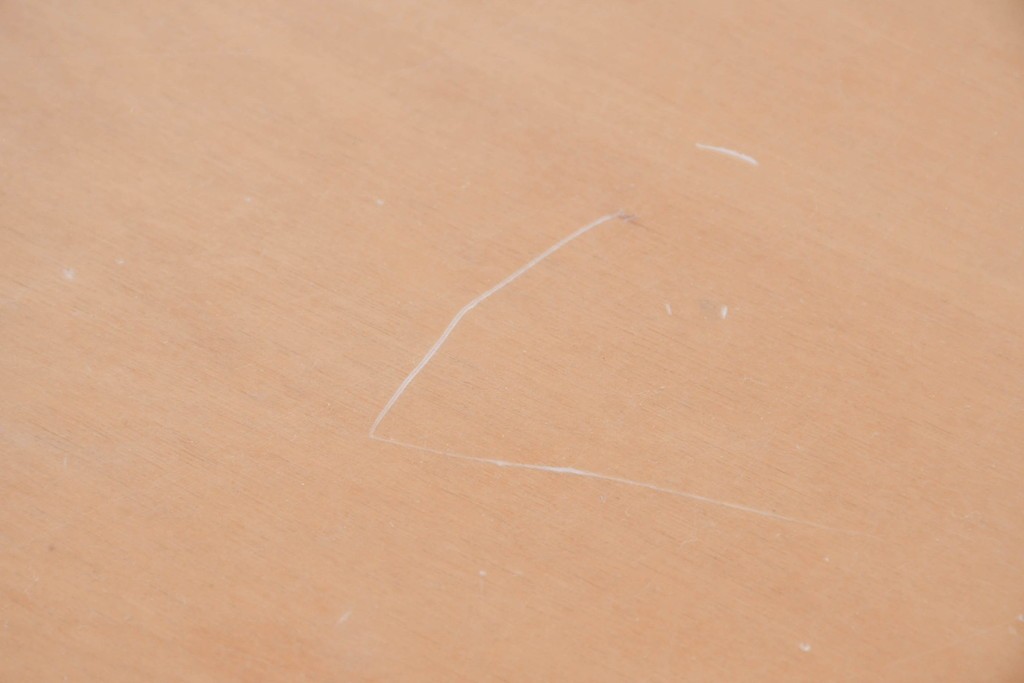 中古　arflex(アルフレックス)　TAVOLO NAVE(タボロ・ナーベ)　天板デザインが印象的なダイニングテーブル　現行定価約55万円　(R-087539)