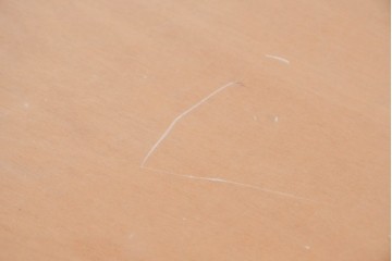 中古　arflex(アルフレックス)　TAVOLO NAVE(タボロ・ナーベ)　天板デザインが印象的なダイニングテーブル　現行定価約55万円　(R-087539)