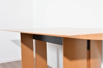 中古　arflex(アルフレックス)　TAVOLO NAVE(タボロ・ナーベ)　天板デザインが印象的なダイニングテーブル　現行定価約55万円　(R-087539)