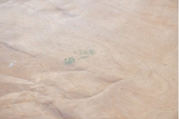 中古　国産職人手作り品　栃ノ木(トチノキ)　一枚板の存在感あふれるダイニングテーブル　製作費約45万円　(R-087540)