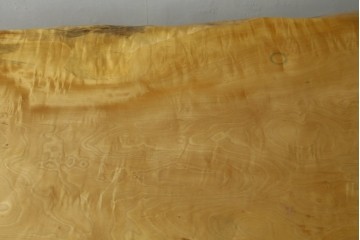 中古　国産職人手作り品　栃ノ木(トチノキ)　一枚板の存在感あふれるダイニングテーブル　製作費約45万円　(R-087540)