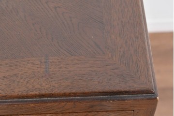 中古　希少な廃番品　カリモク家具(karimoku)　domani(ドマーニ)　Morganton(モーガントン)　風格ある両袖デスク　(R-087541)