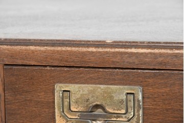 中古　希少な廃番品　カリモク家具(karimoku)　domani(ドマーニ)　Morganton(モーガントン)　風格ある両袖デスク　(R-087541)