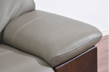 中古　美品　浜本工芸　EL-7200　ゆったりくつろげる2.5人掛けソファ　定価約30万円　(R-087545)