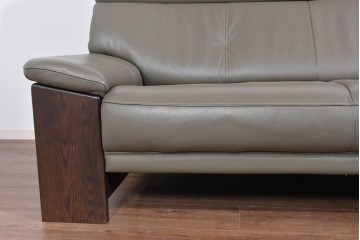 中古　美品　浜本工芸　EL-7200　ゆったりくつろげる2.5人掛けソファ　定価約30万円　(R-087545)