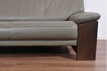 中古　美品　浜本工芸　EL-7200　ゆったりくつろげる2.5人掛けソファ　定価約30万円　(R-087545)