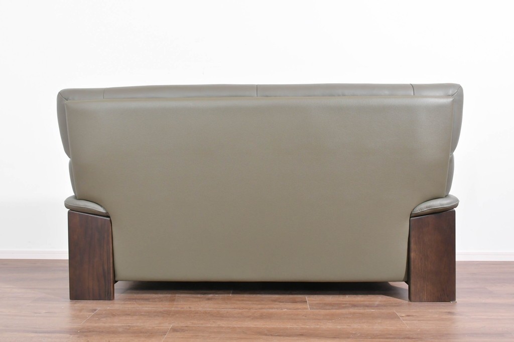 中古　美品　浜本工芸　EL-7200　ゆったりくつろげる2.5人掛けソファ　定価約30万円　(R-087545)