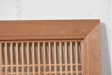 ヴィンテージ建具　昭和中期　細やかな組子細工が空間を彩る欄間1枚　(R-087548)