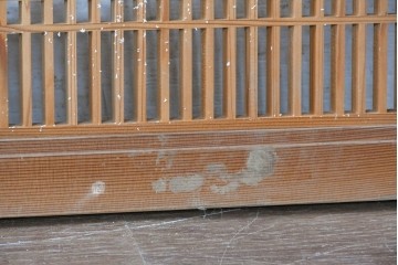 ヴィンテージ建具　昭和中期　細やかな組子細工が空間を彩る欄間1枚　(R-087548)