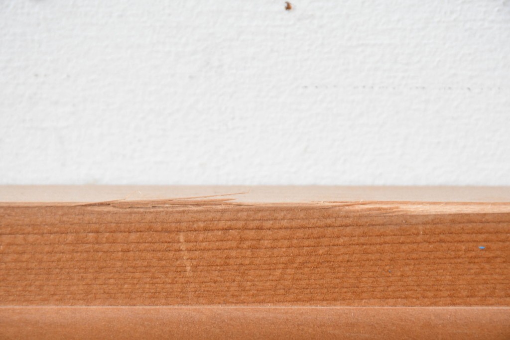 ヴィンテージ建具　昭和中期　松竹の彫刻が施された欄間1枚　(R-087549)