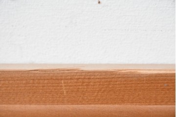 ヴィンテージ建具　昭和中期　松竹の彫刻が施された欄間1枚　(R-087549)