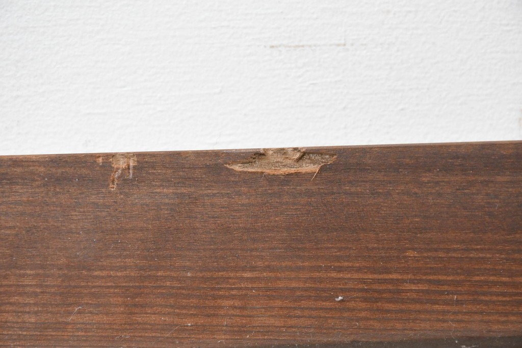 アンティーク建具　昭和初期　片面ガラス　繊細な組子細工が美しい欄間1枚　(R-087550)