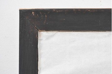 アンティーク建具　昭和初期　大小の組子細工が美しく連なる障子欄間1枚　(R-087555)