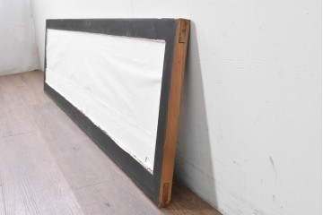 アンティーク建具　昭和初期　大小の組子細工が美しく連なる障子欄間1枚　(R-087555)