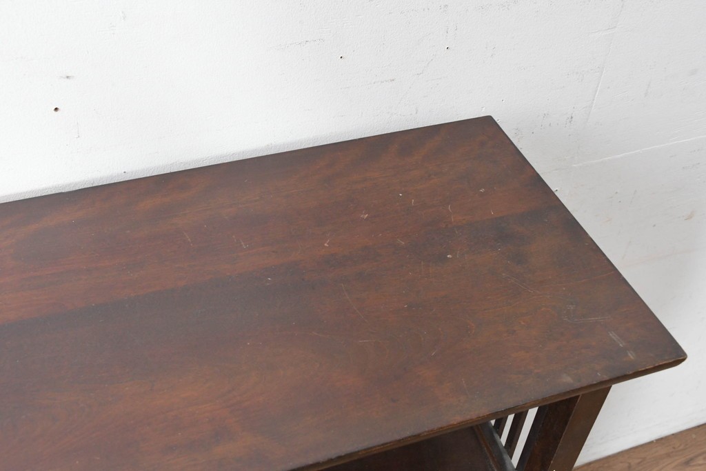 和製ヴィンテージ　松本民芸家具　#117型　開放感のある軽やかな佇まいの書棚　定価約13万7千円　(R-087562)