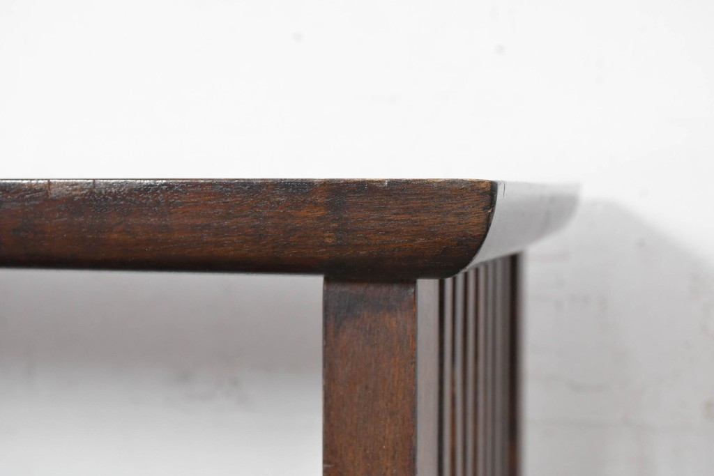 和製ヴィンテージ　松本民芸家具　#117型　開放感のある軽やかな佇まいの書棚　定価約13万7千円　(R-087562)