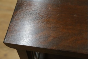 和製ヴィンテージ　松本民芸家具　#117型　開放感のある軽やかな佇まいの書棚　定価約13万7千円　(R-087562)