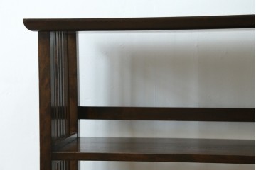 和製ヴィンテージ　松本民芸家具　#117型　開放感のある軽やかな佇まいの書棚　定価約13万7千円　(R-087562)