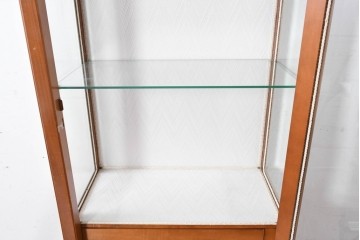 中古　イタリア製　高級家具　FP PASI(フランチェスコ・パージ)　アーチ型のトップが印象的なガラスキャビネット　(R-087564)