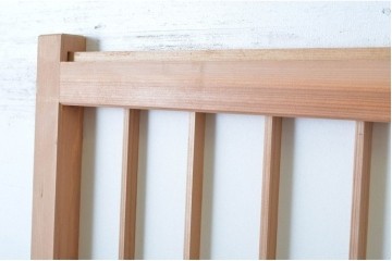 新古　未使用建具　昭和後期　ガラス入りの組子帯戸2枚セット　(R-087569)