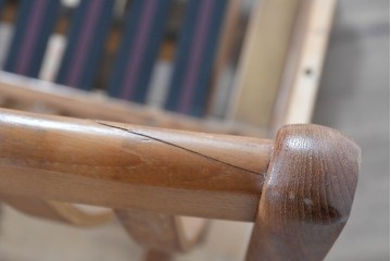 北欧ヴィンテージ　ノルウェー　Lied Mobler(リードモブラー)　本革　チーク材　時を重ねて深みを増した革の表情が味わい深い3人掛けソファ　(R-087571)