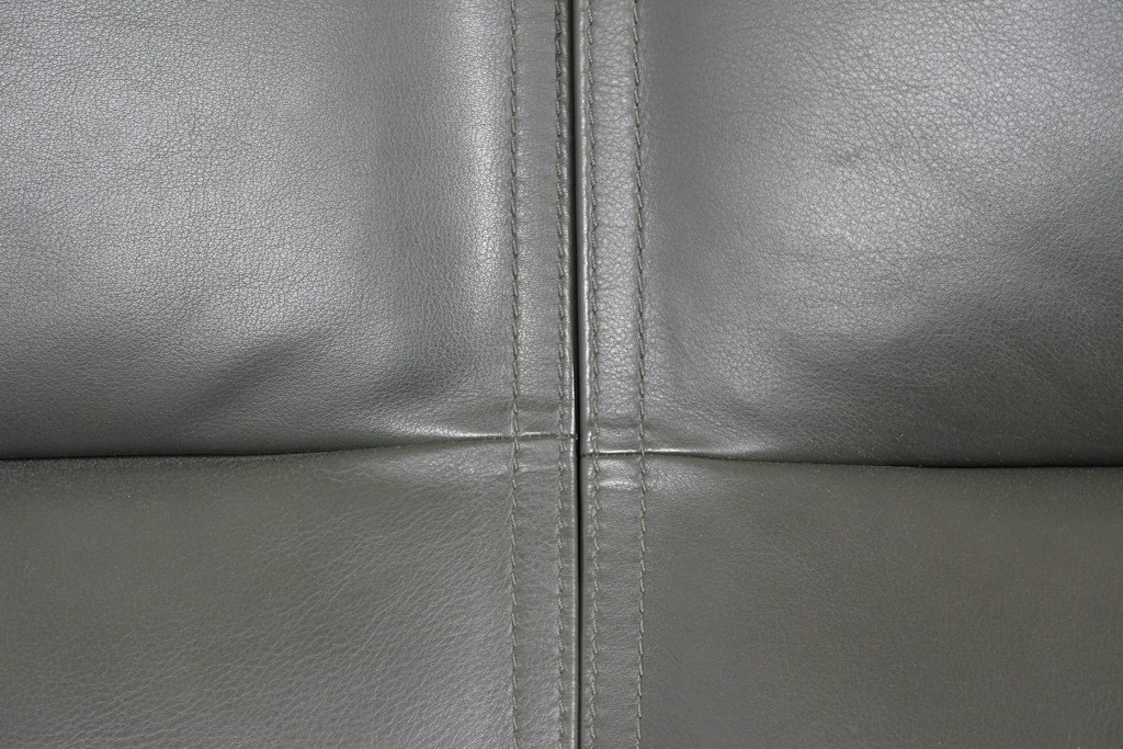 新古　未使用展示品　美品　カリモク家具(karimoku)　domani(ドマーニ)　Excel-Life(エクセルライフ)　本革　三人掛けソファ　定価約100万円　(R-087572)