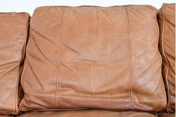 アメリカヴィンテージ　LEXINGTON(レキシントン)　本革　使いこまれた革ならではの表情が味わい深い3人掛けソファ　(R-087573)