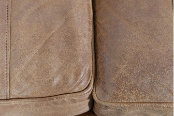 アメリカヴィンテージ　LEXINGTON(レキシントン)　本革　使いこまれた革ならではの表情が味わい深い3人掛けソファ　(R-087573)