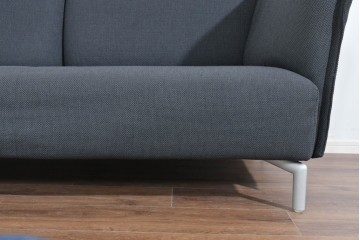 中古　希少モデル　ROLF BENZ(ロルフベンツ)　包み込まれるようなフォルムの2人掛けソファ　定価約70万円　(R-087577)