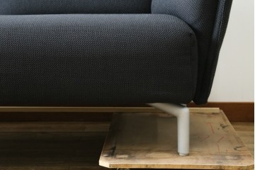 中古　希少モデル　ROLF BENZ(ロルフベンツ)　包み込まれるようなフォルムの2人掛けソファ　定価約64万円　(R-087578)