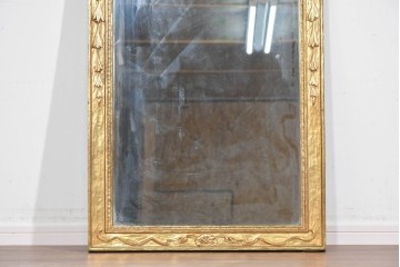 アメリカヴィンテージ　高級品!!　Syroco(シロコ)　装飾が美しいウォールミラー　(R-087579)