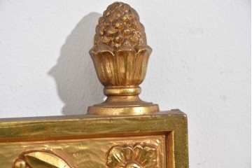 アメリカヴィンテージ　高級品!!　Syroco(シロコ)　装飾が美しいウォールミラー　(R-087579)