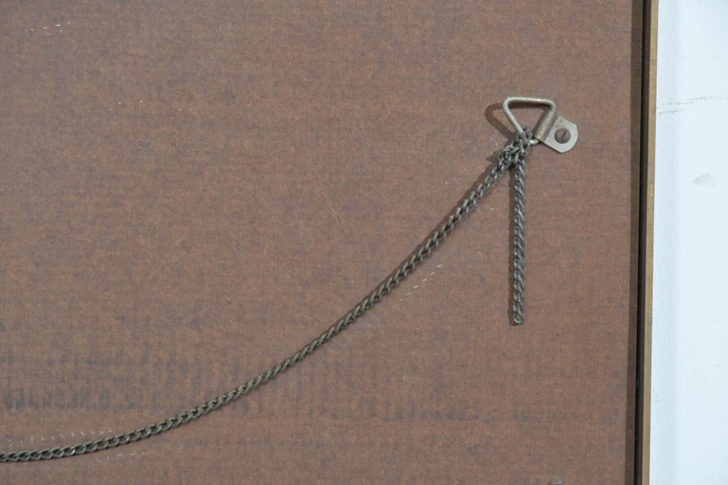 アメリカヴィンテージ　高級品!!　Syroco(シロコ)　装飾が美しいウォールミラー　(R-087579)