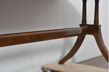 新古　未使用展示品　モリシゲ(MORISHIGE/森繁)　フローラ　優美な曲線が際立つダイニングテーブル　(R-087580)