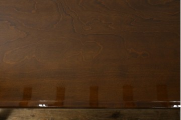 新古　未使用展示品　モリシゲ(MORISHIGE/森繁)　フローラ　優美な曲線が際立つダイニングテーブル　(R-087580)