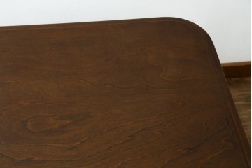 新古　未使用展示品　モリシゲ(MORISHIGE/森繁)　フローラ　優美な曲線が際立つダイニングテーブル　(R-087580)