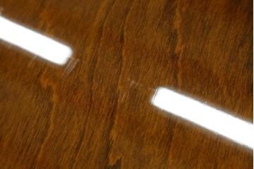 新古　未使用展示品　モリシゲ(MORISHIGE/森繁)　フローラ　優美な曲線が際立つダイニングテーブル　(R-087580)
