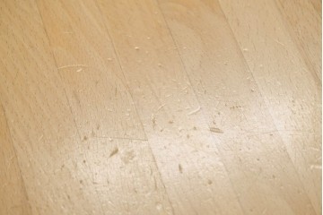 和製ヴィンテージ　飛騨産業　キツツキ　ブナ材　丸みのある天板がやさしい印象を添える小振りなダイニングテーブル　(R-087581)