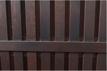 アンティーク建具　明治〜大正　上質な和の空間を演出する無双戸2枚セット　(R-087583)