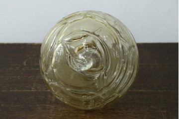 和製ヴィンテージ　アラビアンな雰囲気を醸し出すゴールド色の装飾付きペンダントライト　(R-087590)