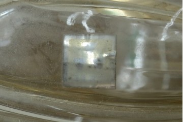 和製ヴィンテージ　アラビアンな雰囲気を醸し出すゴールド色の装飾付きペンダントライト　(R-087590)