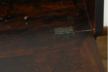 和製ヴィンテージ　松本民芸家具　木目の表情が豊かなライティングビューロー　現行定価約46万円　(R-087592)