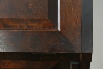 和製ヴィンテージ　松本民芸家具　木目の表情が豊かなライティングビューロー　現行定価約46万円　(R-087592)