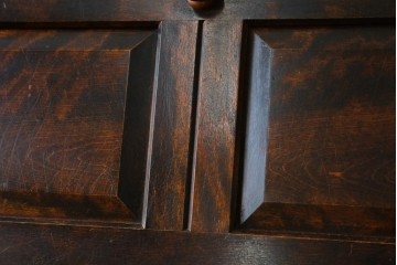 和製ヴィンテージ　松本民芸家具　木目の表情が豊かなライティングビューロー　現行定価約46万円　(R-087592)