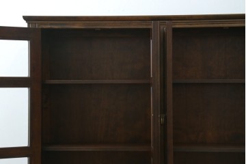 和製ヴィンテージ　希少　松本民芸家具　特注品　クラシカルな印象のキャビネット　(R-087593)