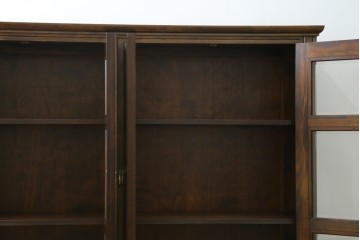 和製ヴィンテージ　希少　松本民芸家具　特注品　クラシカルな印象のキャビネット　(R-087593)