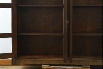 和製ヴィンテージ　希少　松本民芸家具　特注品　クラシカルな印象のキャビネット　(R-087593)